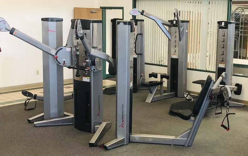 FreeMotion cable strength machines at HFH gym in Waupaca, WI