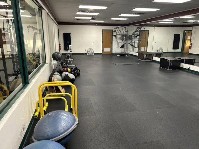 Open functional-training floor with room to move at HFH gym in Waupaca, WI